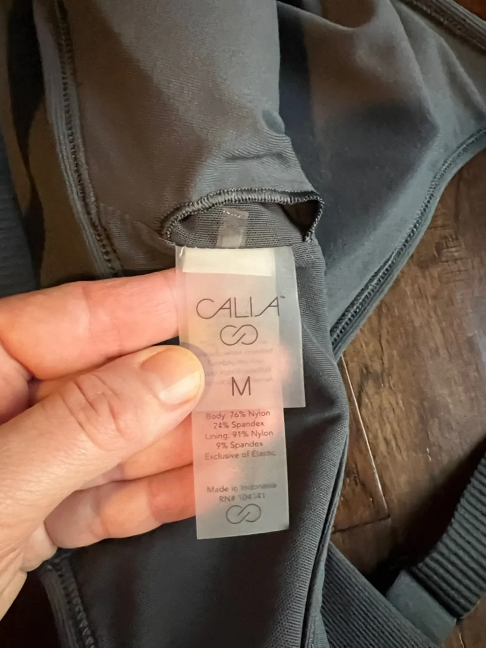 CALIA by Carrie Underwood Slate Gray Padded Sports Bralette